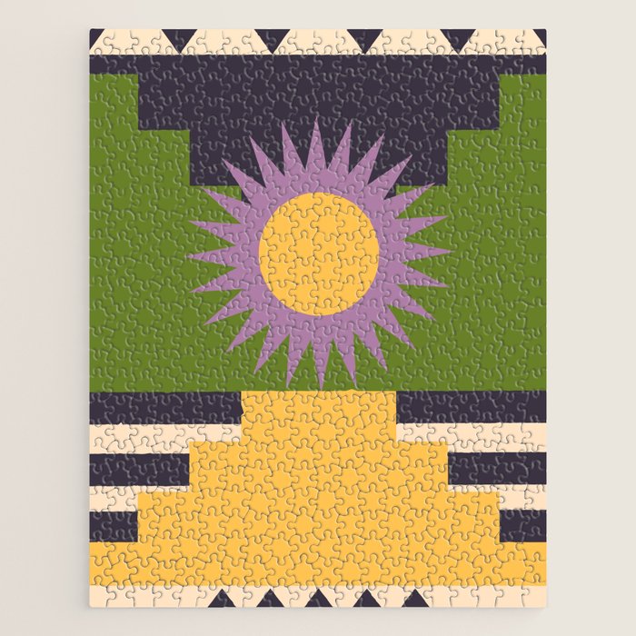 Geometric Abstraction 14 Jigsaw Puzzle Gallery Image 1