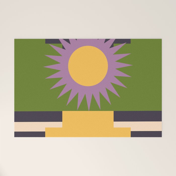 Geometric Abstraction 14 Welcome Mat Gallery Image 1