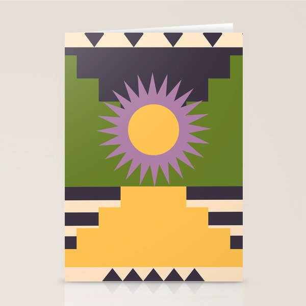 Geometric Abstraction 14 Stationery Card Gallery Image 1