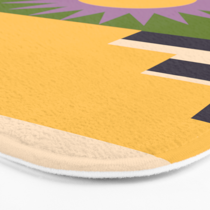 Geometric Abstraction 14 Bath Mat Gallery Image 3