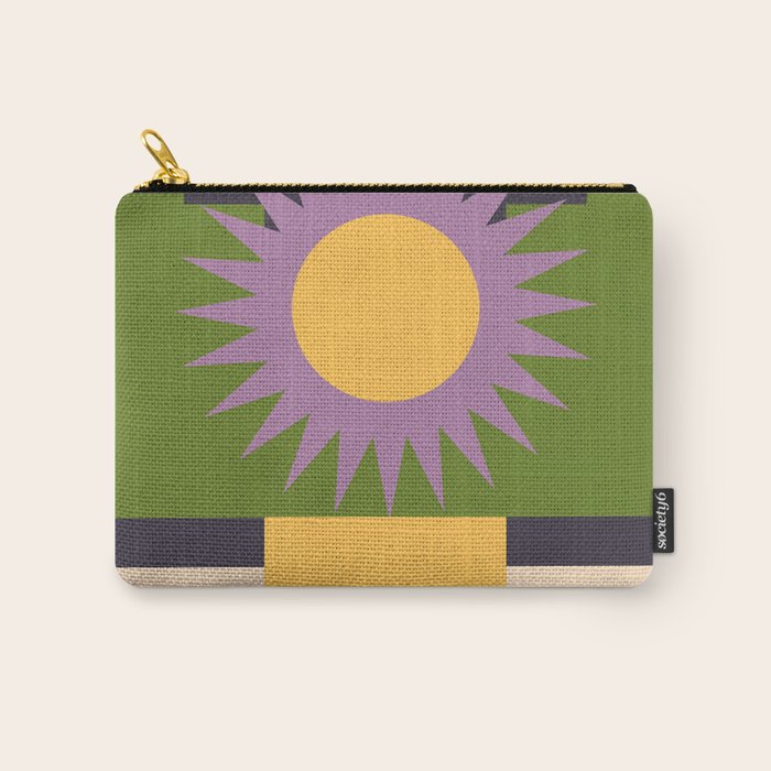 Geometric Abstraction 14 Carry All Pouch Gallery Image 1