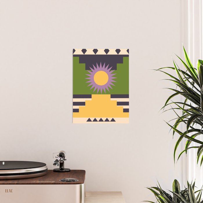 Geometric Abstraction 14 Poster Gallery Image 2