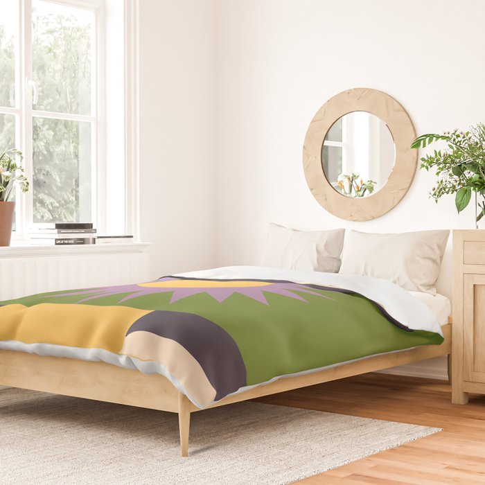 Geometric Abstraction 14 Duvet Cover Gallery Image 2