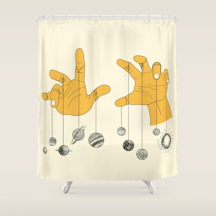 Solar System Shower Curtain Gallery Image 1