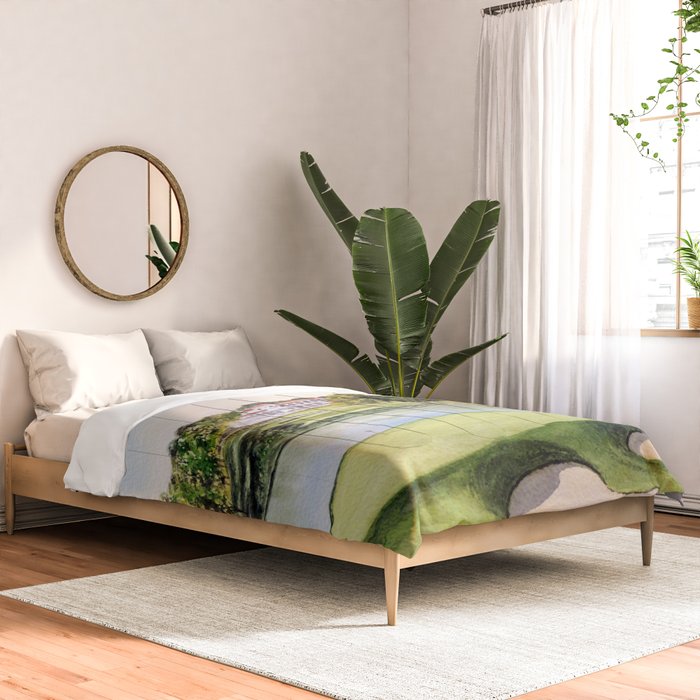 Congressional Golf Course 10th Hole Comforter Gallery Image 2