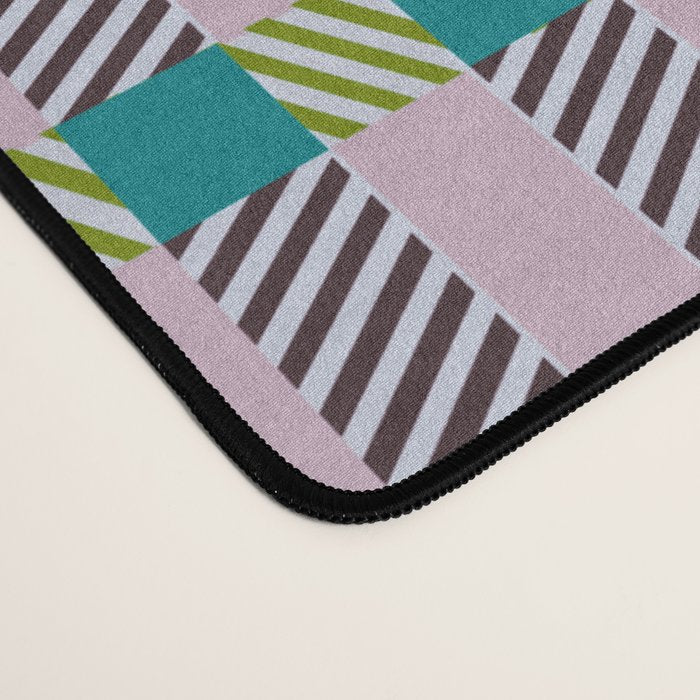 Vibrant Plaid Fusion C Desk Mat Gallery Image 4