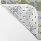 Vibrant Plaid Fusion C Bath Mat Gallery Image 2