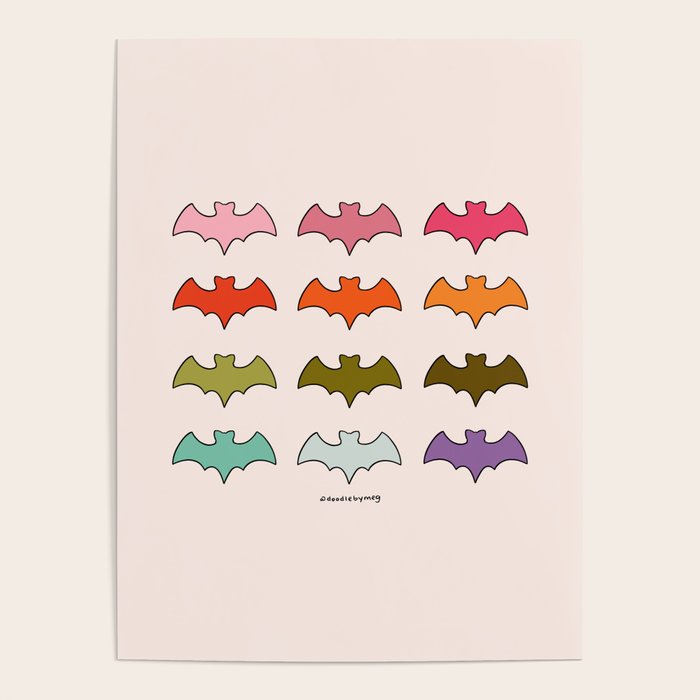 Rainbow Bats Poster Gallery Image 4