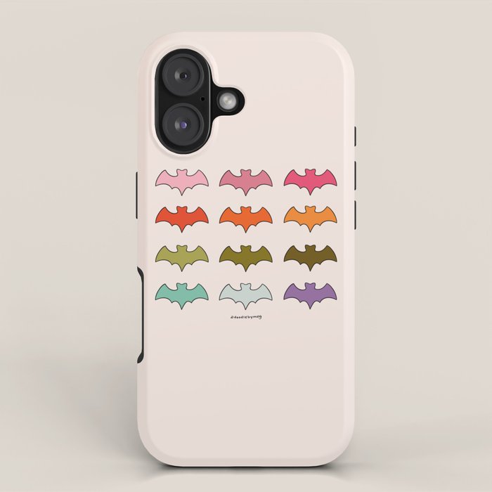 Rainbow Bats iPhone Case Gallery Image 1