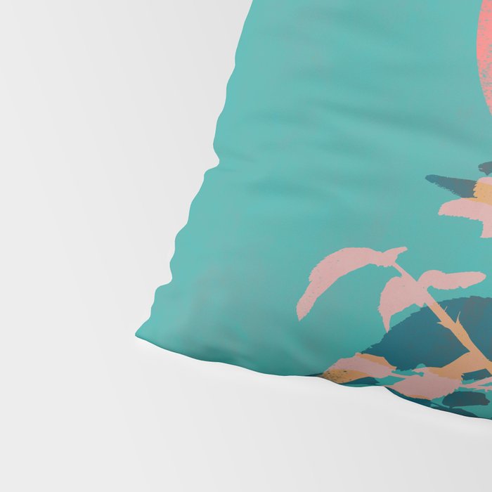 Flower noir Pillow Sham Gallery Image 4