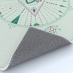 Evil Eye Mandala - Mint Rug Gallery Image 4