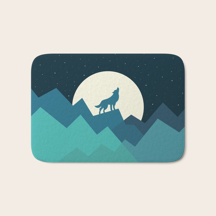 Keep The Wild In You Bath Mat Gallery Image 1