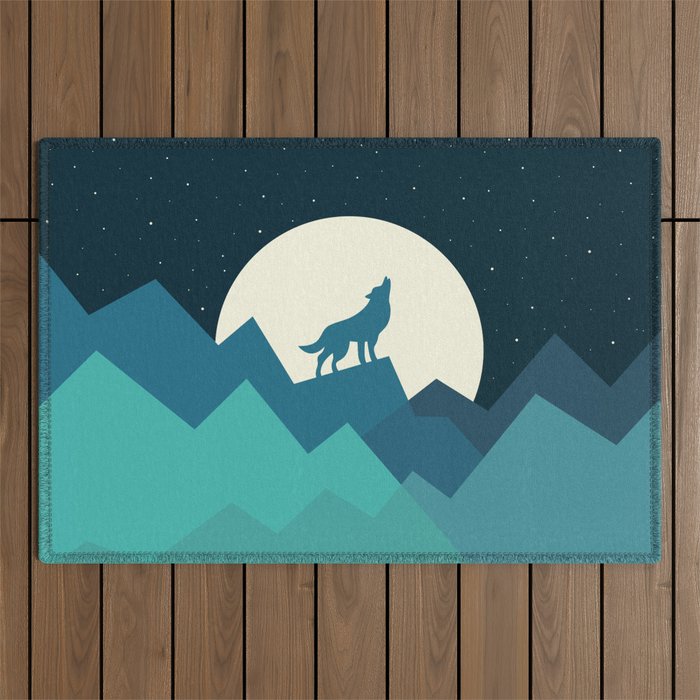 Keep The Wild In You Outdoor Rug Gallery Image 1
