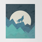 Keep The Wild In You Throw Blanket Gallery Image 2