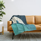 Keep The Wild In You Throw Blanket Gallery Image 1