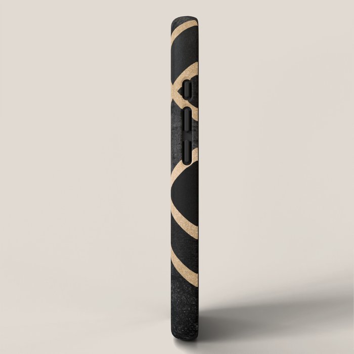Art Deco Black iPhone Case Gallery Image 2