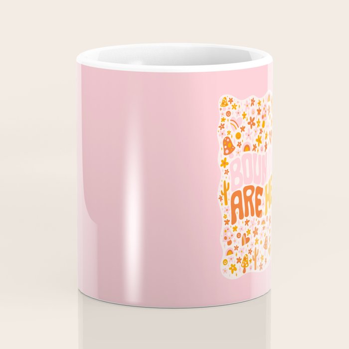 Boundaries Are Healthy Coffee Mug Gallery Image 4