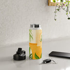 Garden Hacienda / Whimsical Landscape Illustration Water Bottle Gallery Image 4