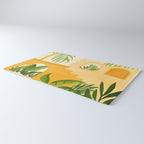 Garden Hacienda / Whimsical Landscape Illustration Rug Gallery Image 3