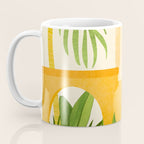 Garden Hacienda / Whimsical Landscape Illustration Coffee Mug Gallery Image 3