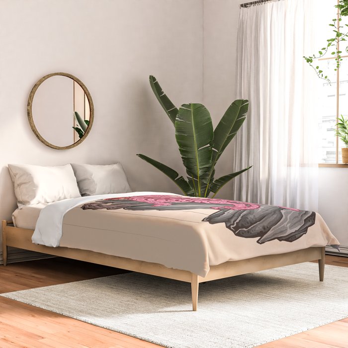 Japanese Courage Tiger Comforter Gallery Image 2