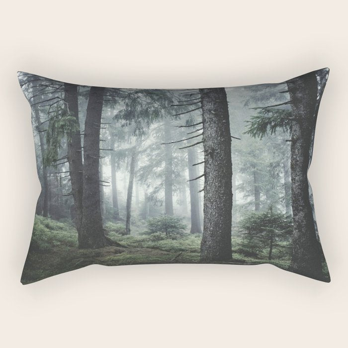 Path Vibes Rectangular Pillow Gallery Image 1