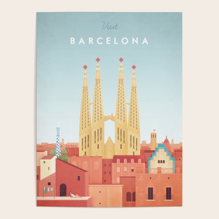 Barcelona Poster Gallery Image 1