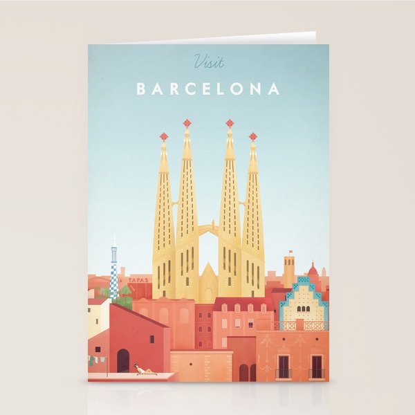Barcelona Stationery Card Gallery Image 2