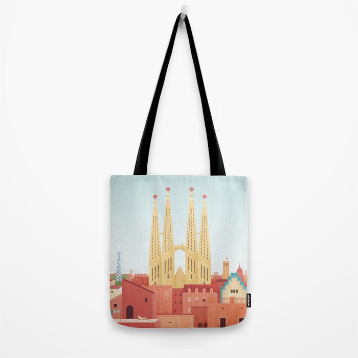 Barcelona Tote Bag Gallery Image 2