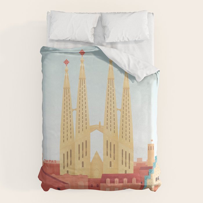 Barcelona Duvet Cover Gallery Image 1