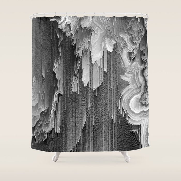 AGATE DRIFT Shower Curtain Gallery Image 1