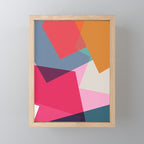 Geometric Abstract 01 Mini Art Print Gallery Image 1