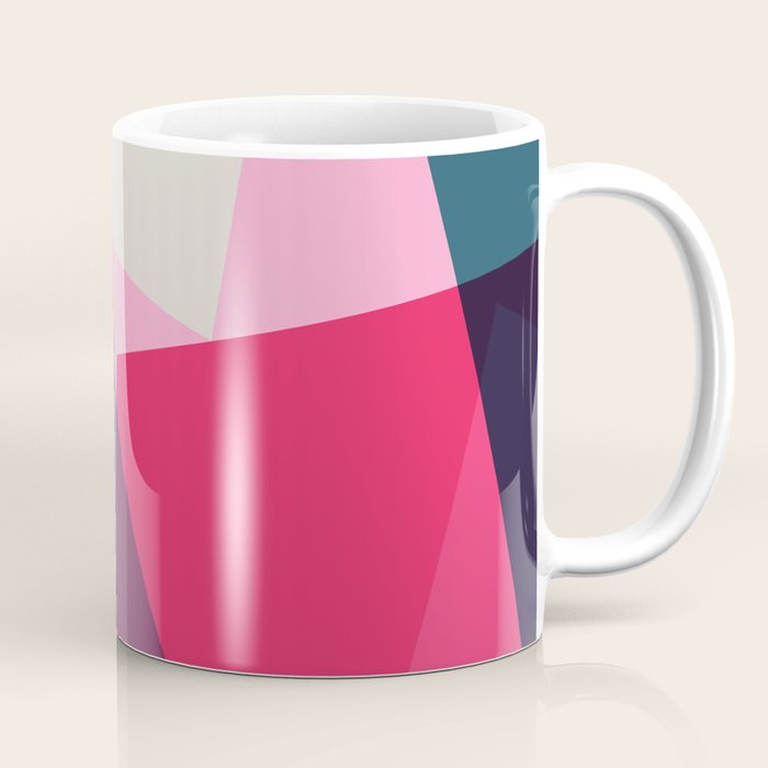 Geometric Abstract 01 Coffee Mug Gallery Image 1