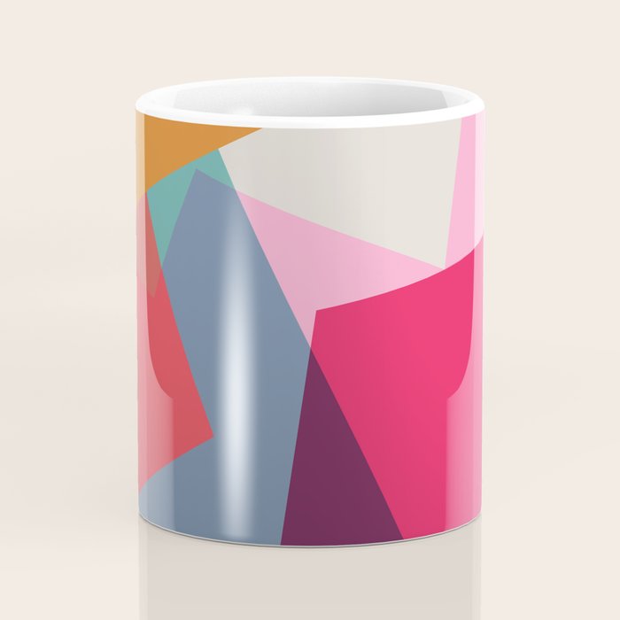 Geometric Abstract 01 Coffee Mug Gallery Image 4