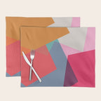 Geometric Abstract 01 Placemat Gallery Image 1