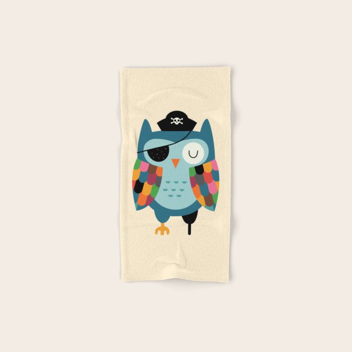 Captain Whooo Bath Towel Gallery Image 1