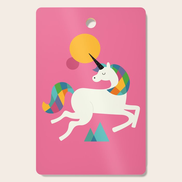 To be a unicorn Cutting Board Gallery Image 1
