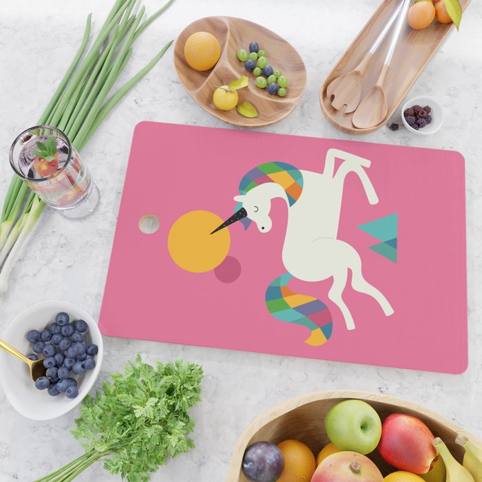 To be a unicorn Cutting Board Gallery Image 2