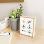 Evil Eye Collection on White Mini Art Print Gallery Image 2