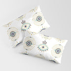 Evil Eye Collection on White Pillow Sham Gallery Image 4