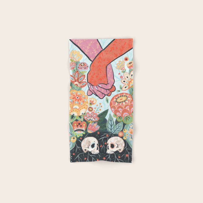 Till Death Do Us Part Bath Towel Gallery Image 1
