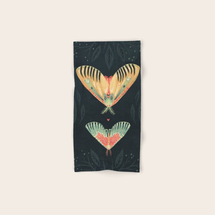 Moth Wings I Bath Towel Gallery Image 1