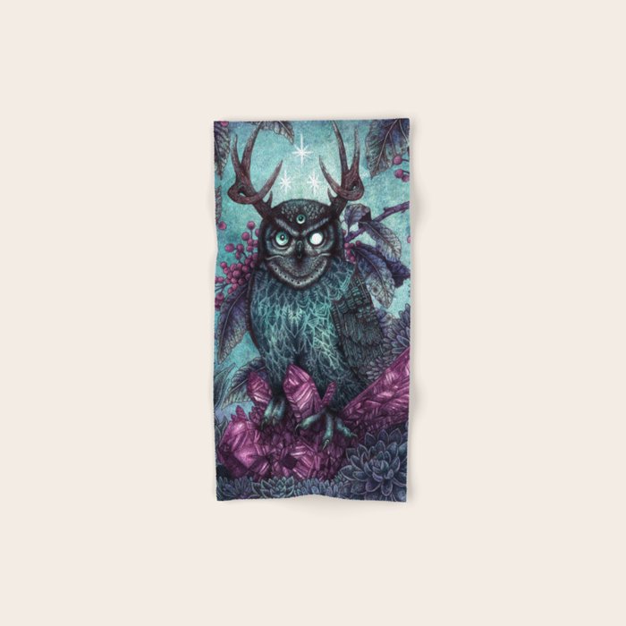 Night Owl Bath Towel Gallery Image 1