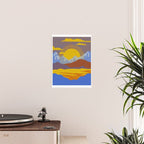 Mountain Sun Set Poster Gallery Image 2