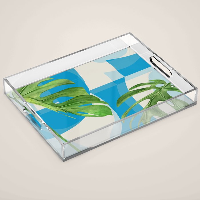Tropical Geometry 82 Acrylic Tray Gallery Image 1