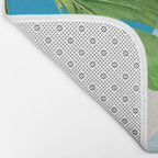 Tropical Geometry 82 Bath Mat Gallery Image 2