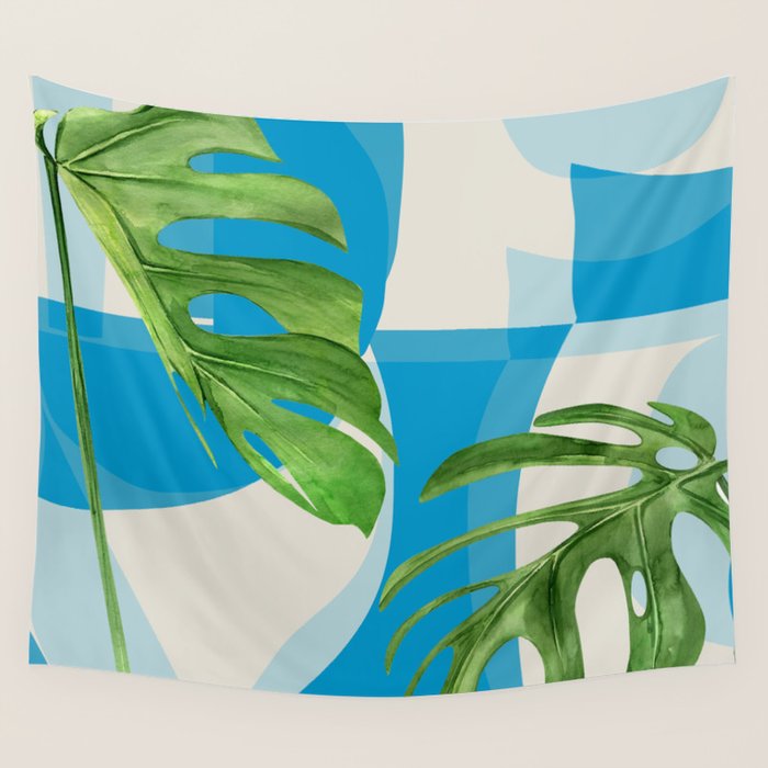 Tropical Geometry 82 Wall Tapestry Gallery Image 4