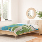 Tropical Geometry 82 Duvet Cover Gallery Image 2
