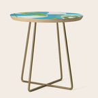 Tropical Geometry 82 Side Table Gallery Image 1