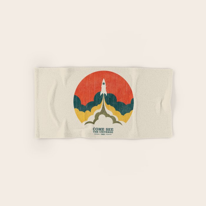 Come See The Universe Bath Towel Gallery Image 1